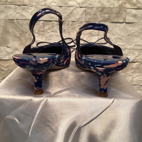 Jeffrey Campbell Floral Slingback Kitten Heels - Picture 7 of 10